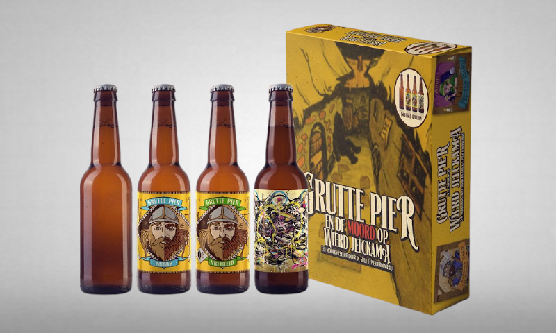 Vier Grutte Pier bieren en moordmysterie